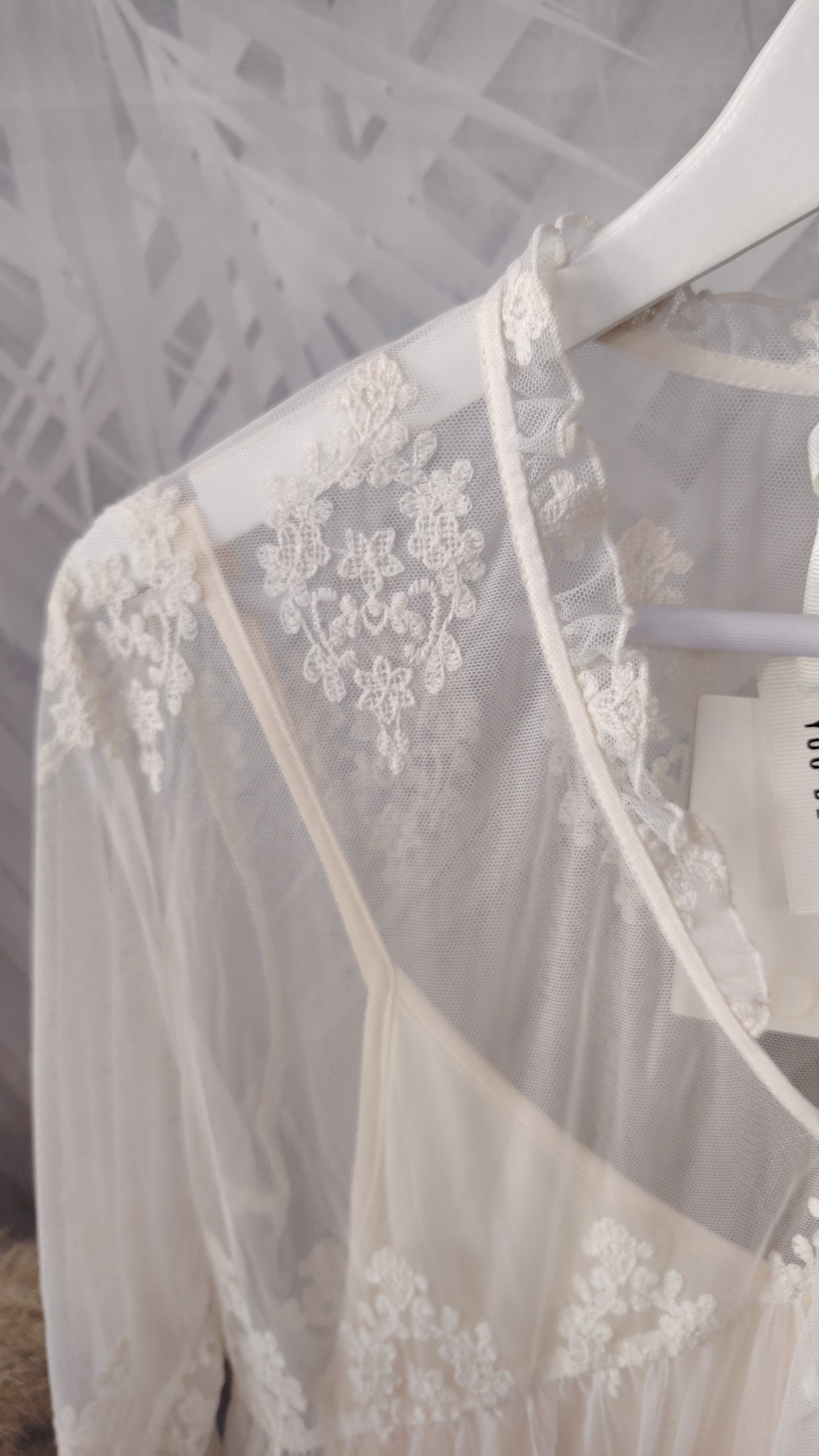 Blusa pizzo