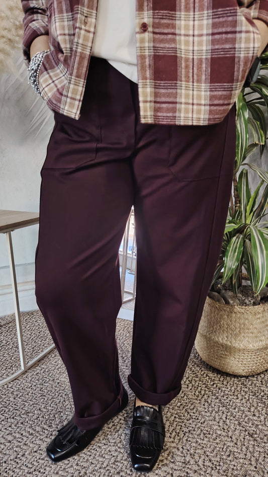 Pantalone stellina punto Milano