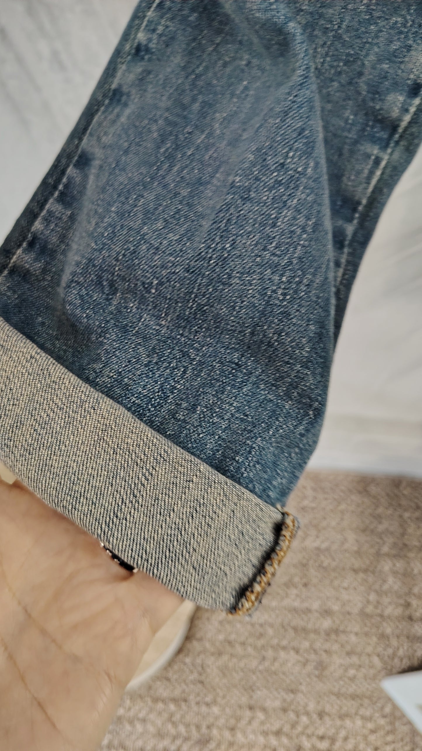 Jeans cinturino elasticato