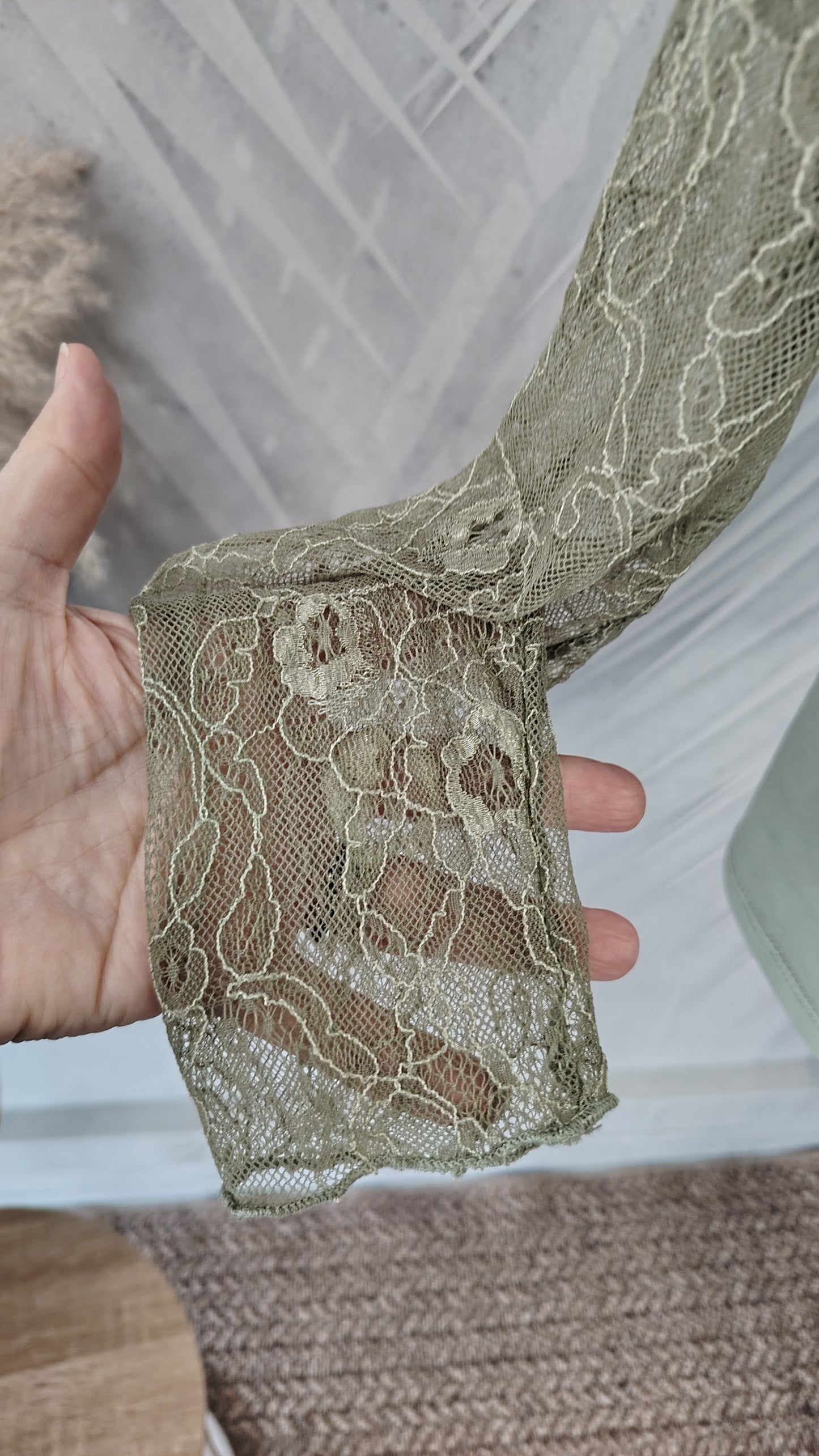 Maglia maniche pizzo