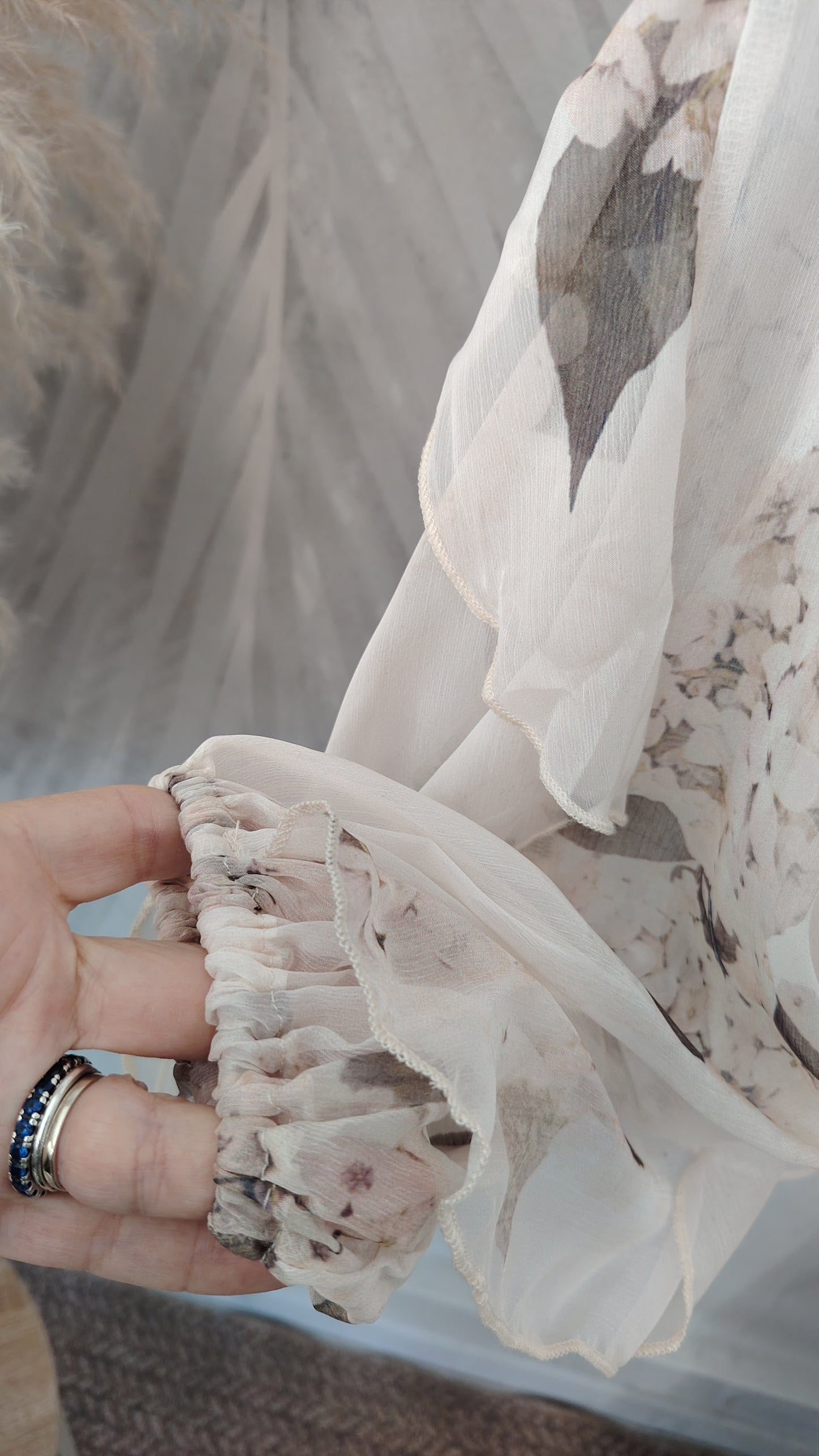Camicia in voile fantasia