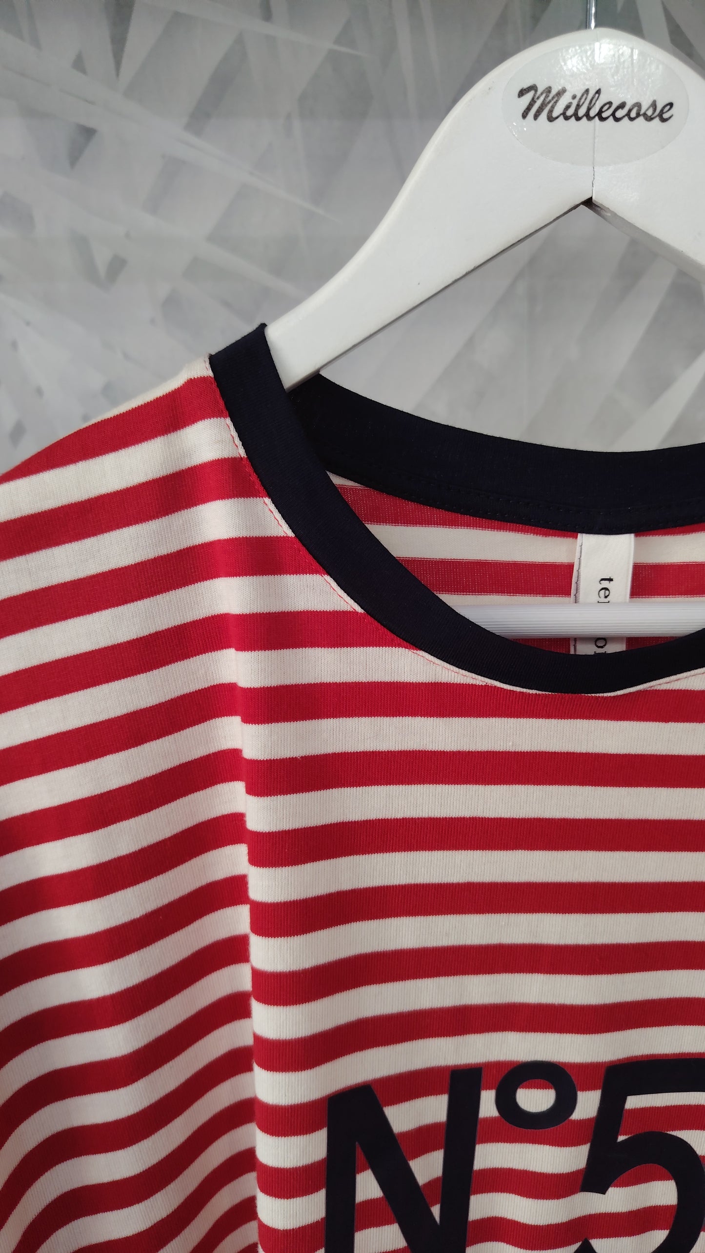 T-shirt righe N.5