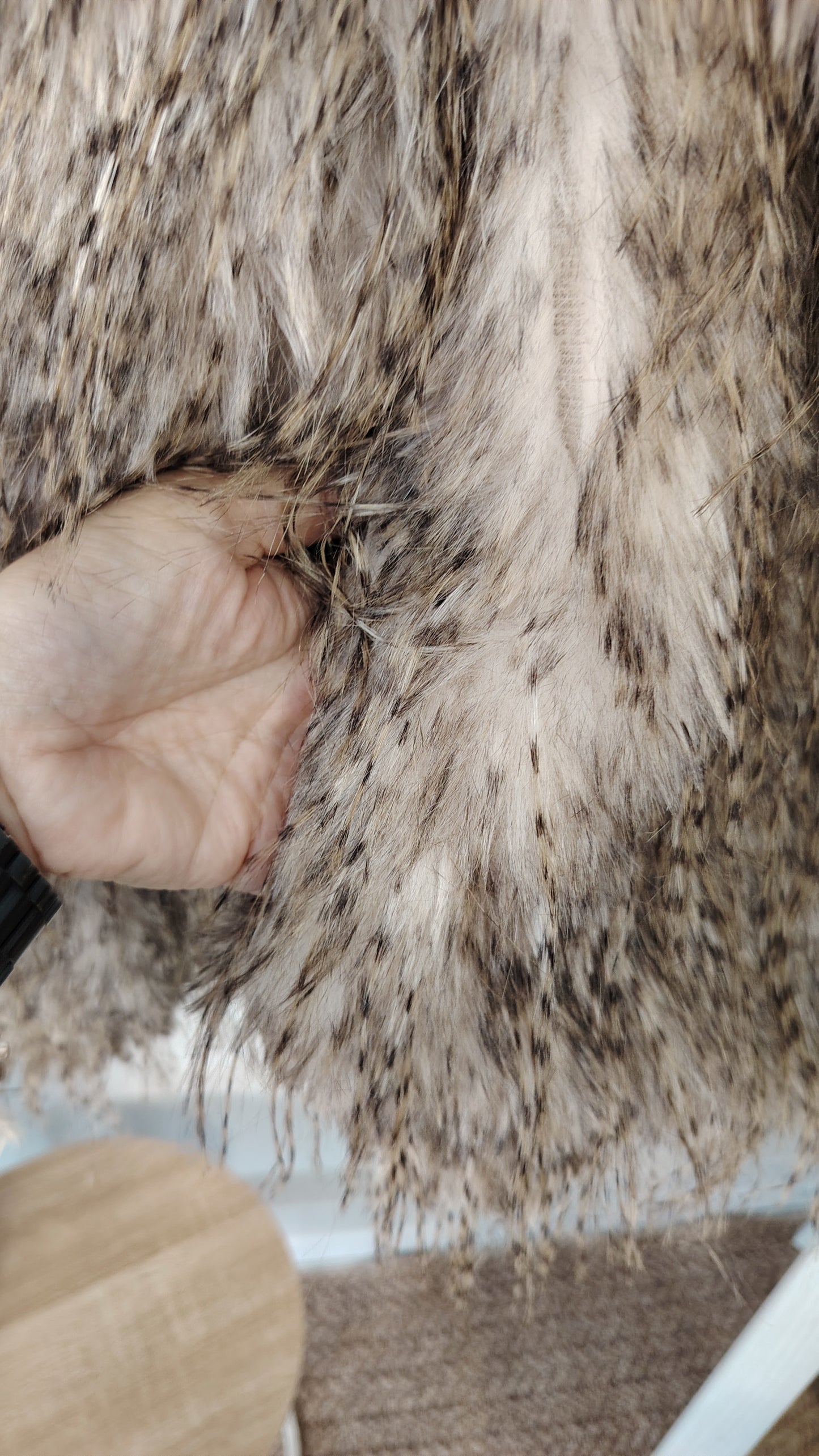 Pelliccia ecologica ciuffetti