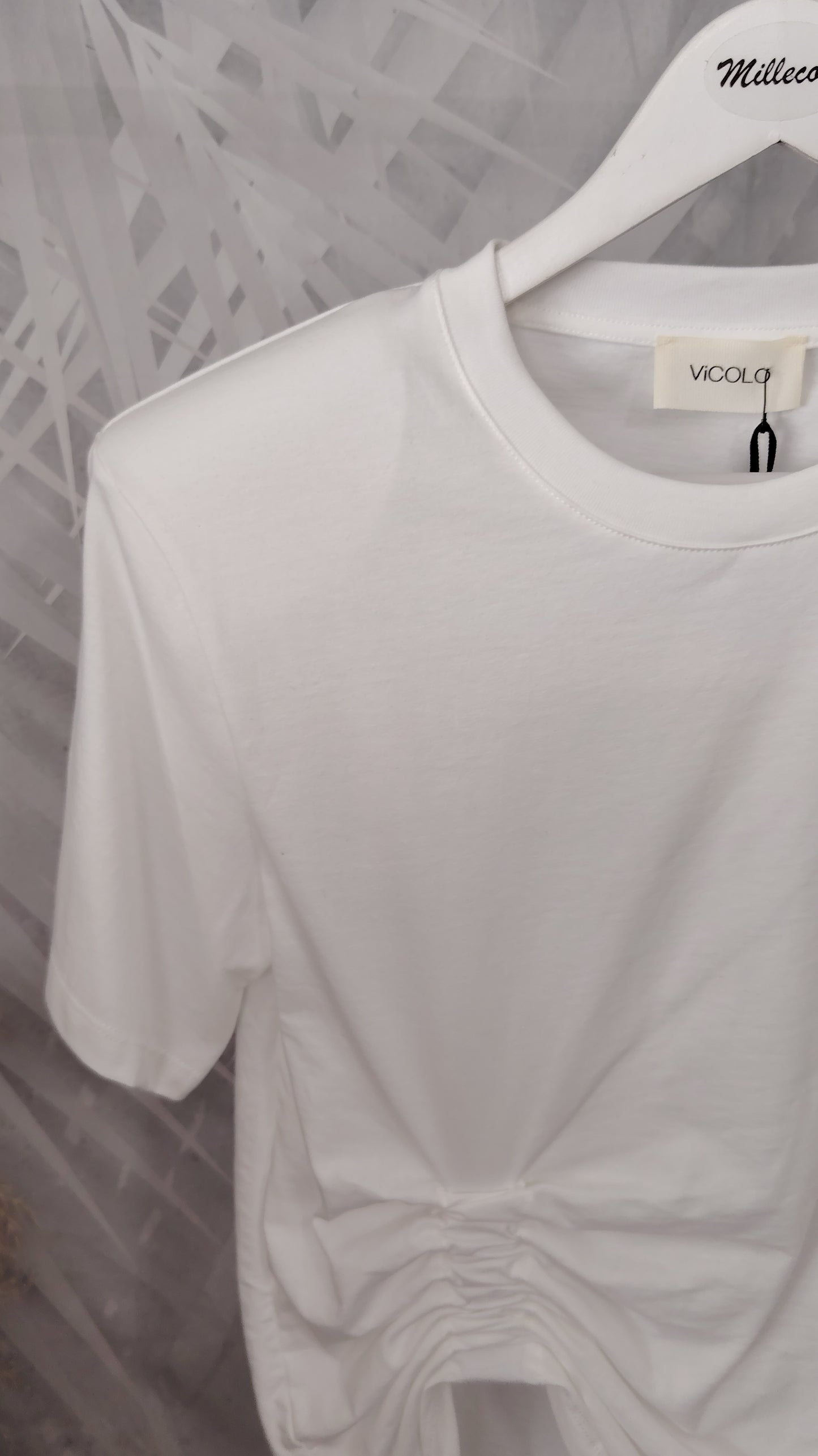 T-shirt con motivo sul fianco