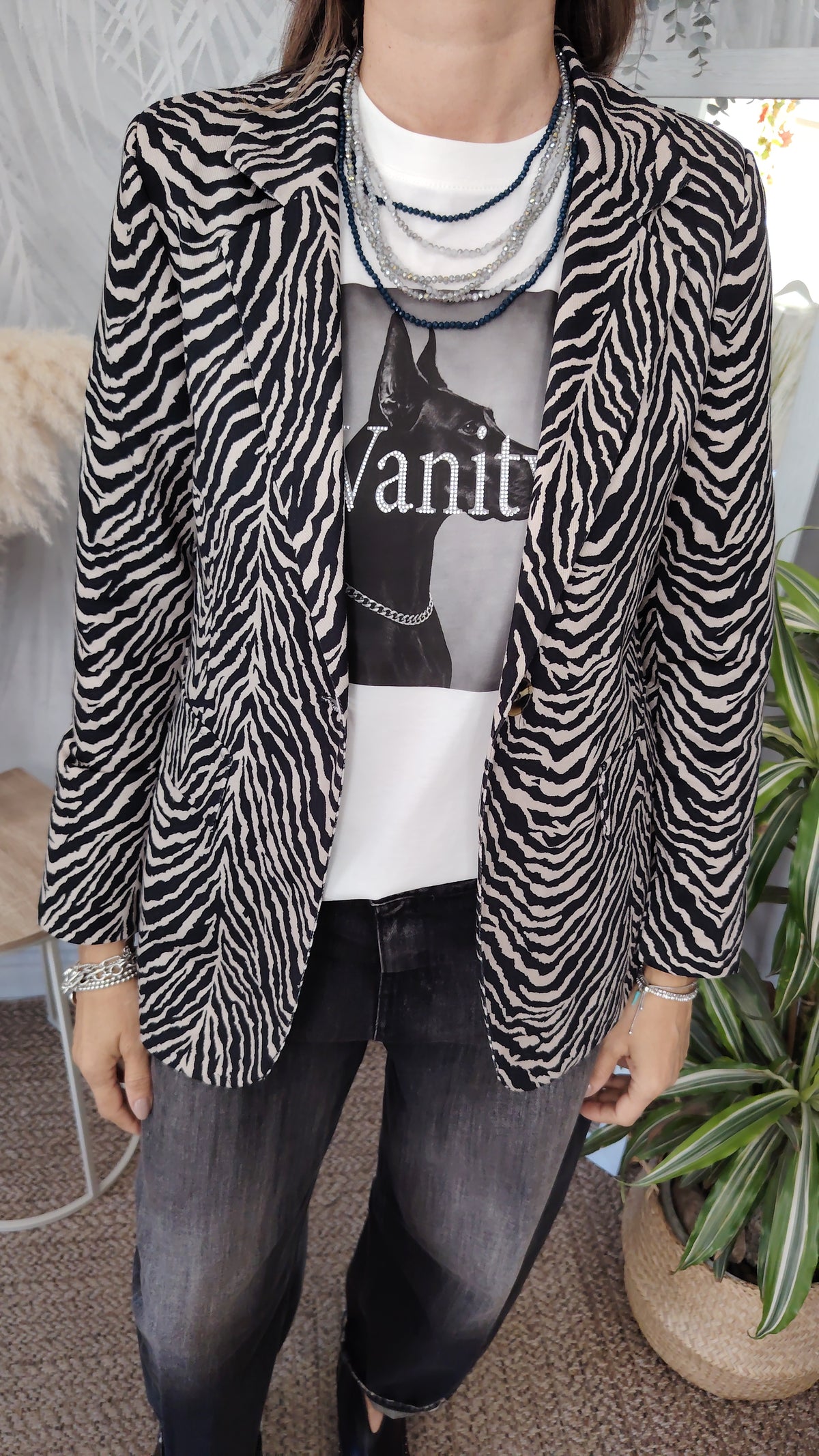 Giacca zebra