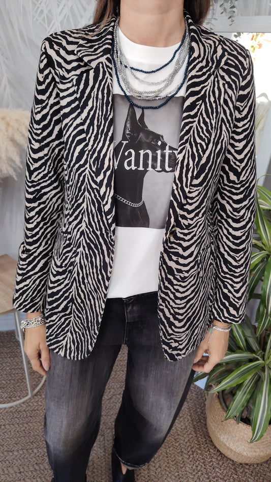 Giacca zebra