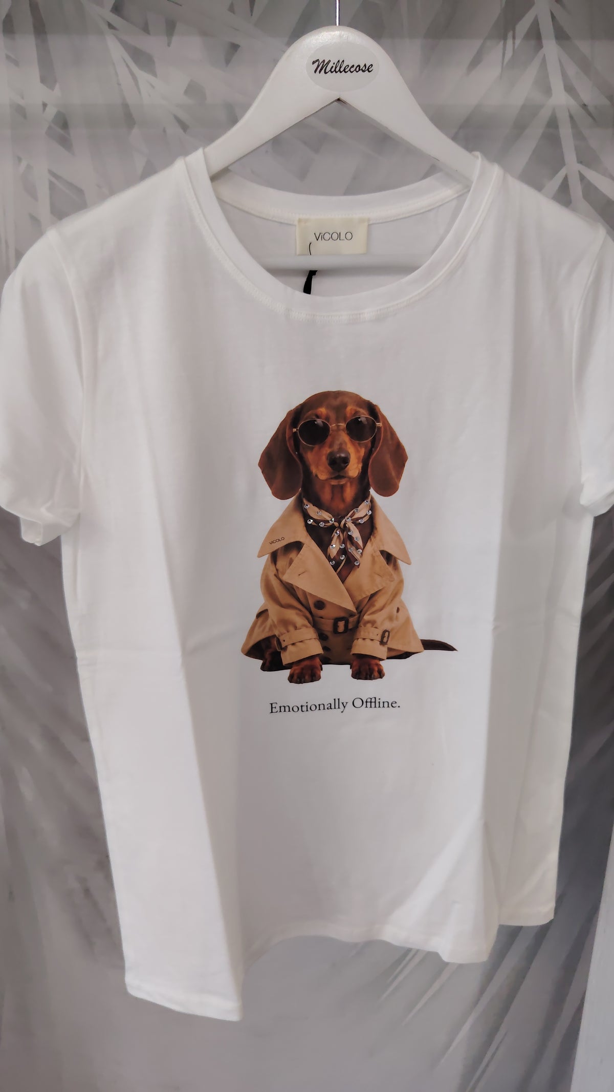 T-shirt Vicolo bassotto soprabito