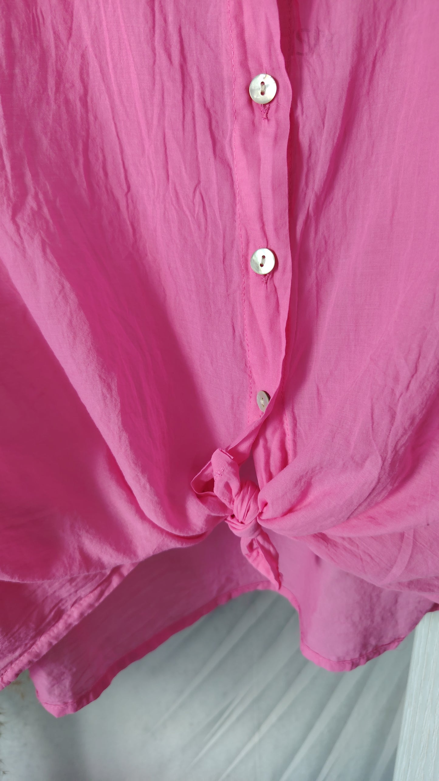 Camicia in mussola di cotone